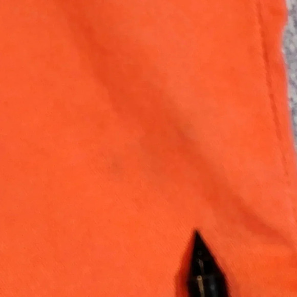 CYC Women's Orange Long  Sleeve Zipper Tailored Jacket in Size 11/12 - Picture 11 of 12